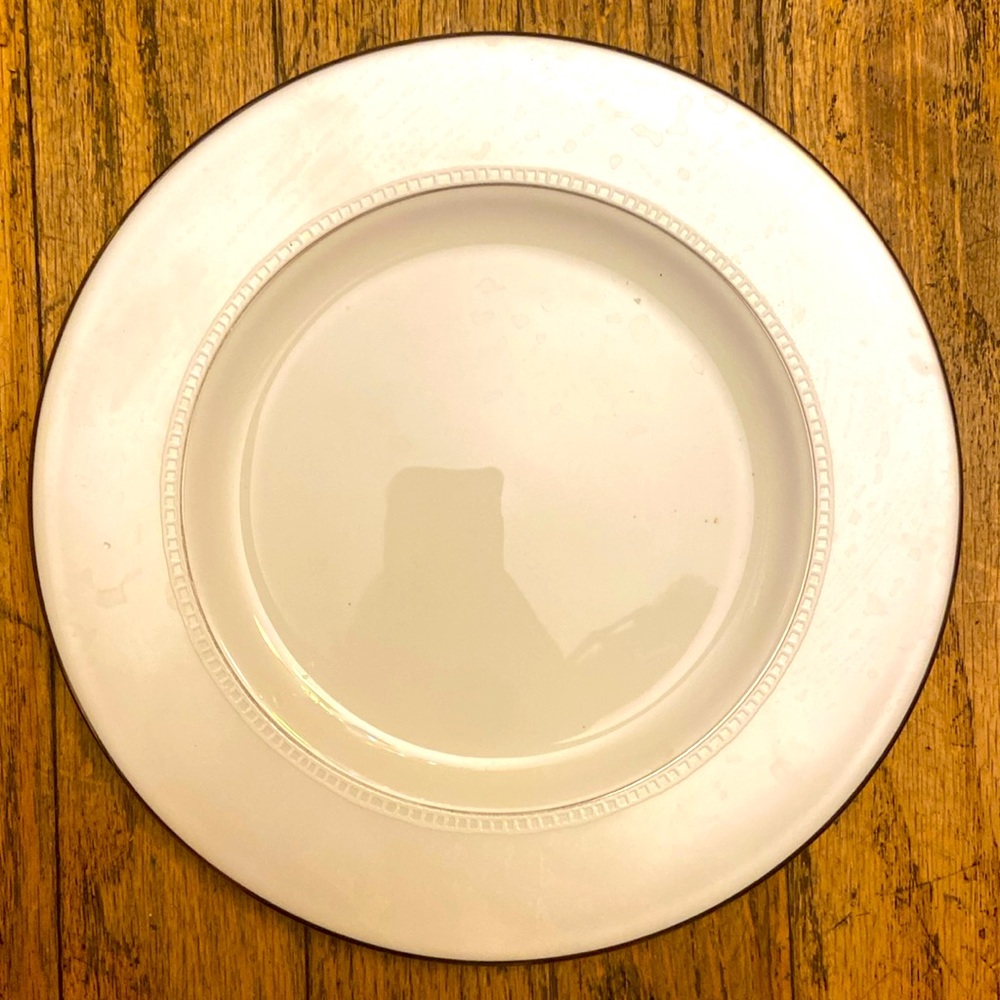 Set pf 4 Kate Spade by Lenox Chapel Hill Salad Plates 8” USA